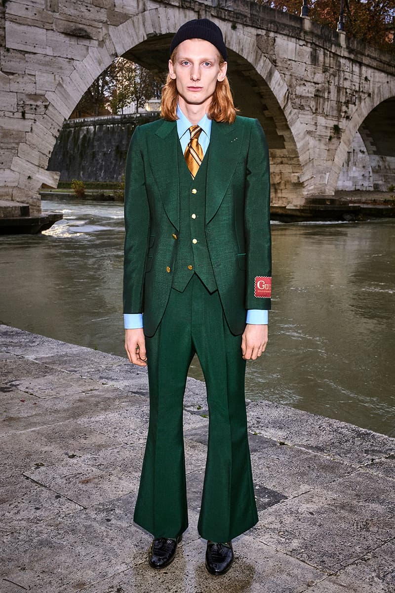 Gucci Pre-Fall 2020 Lookbook Alessandro Michele Bruce Gilden Photographed Roma Italy Collection Closer Look Menswear Tailoring Sportswear GG