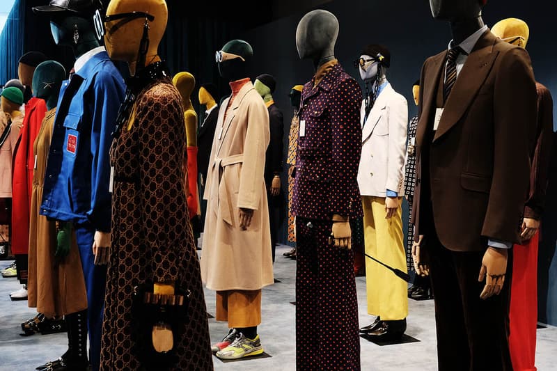 Gucci Spring/Summer 2020 Collection Preview ss20 first look sneaker clothing menswear accessories chain link necklace glasses hat jacket alessandro michele