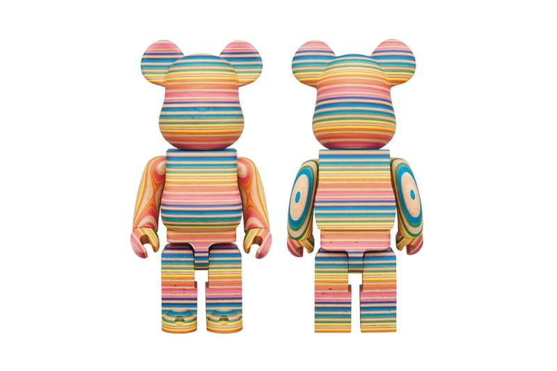 This Medicom Toy BE@RBRICK Figure Was Made with Discarded Skate Decks