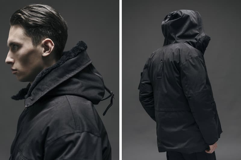 HAVEN Artillery Parka Ballistic Vest insulated down fall winter 2019 collection komatsu hokkaido japanese polartec 700 fill outerwear jackets nylon twill ykk excella zipper mil spec