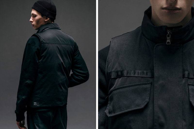 HAVEN Artillery Parka Ballistic Vest insulated down fall winter 2019 collection komatsu hokkaido japanese polartec 700 fill outerwear jackets nylon twill ykk excella zipper mil spec