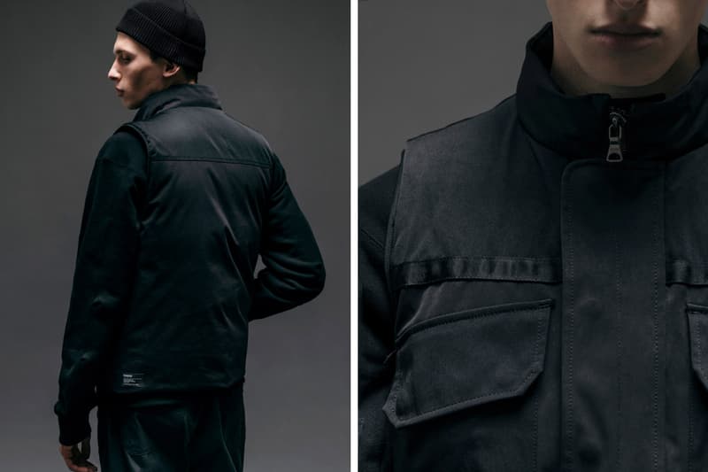 HAVEN Artillery Parka Ballistic Vest insulated down fall winter 2019 collection komatsu hokkaido japanese polartec 700 fill outerwear jackets nylon twill ykk excella zipper mil spec