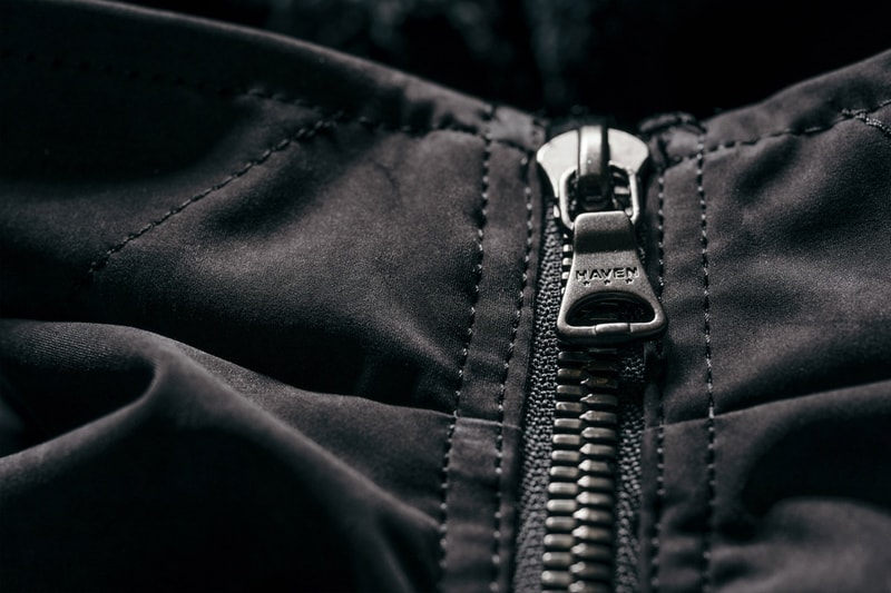 HAVEN Artillery Parka Ballistic Vest insulated down fall winter 2019 collection komatsu hokkaido japanese polartec 700 fill outerwear jackets nylon twill ykk excella zipper mil spec