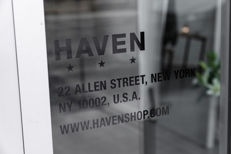 HAVEN New York FW19 Pop-Up Shop Inside Look interview Arthur Chmielewski
