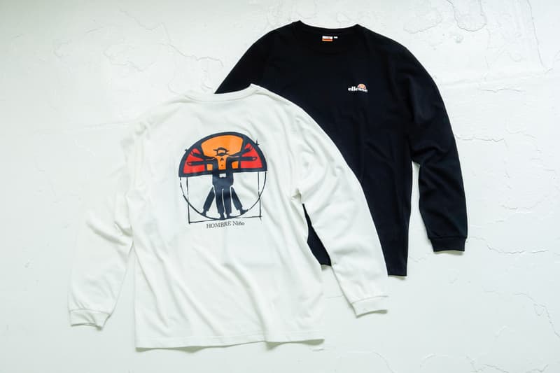Hombre Niño x Ellesse Sneaker, Apparel Collaboration ss20 spring summer 2020 yoppi goldwin japan december 2019 release date collection assist hi lo EFH0120HN EFH0121 EH19300HN EAE1930HN
