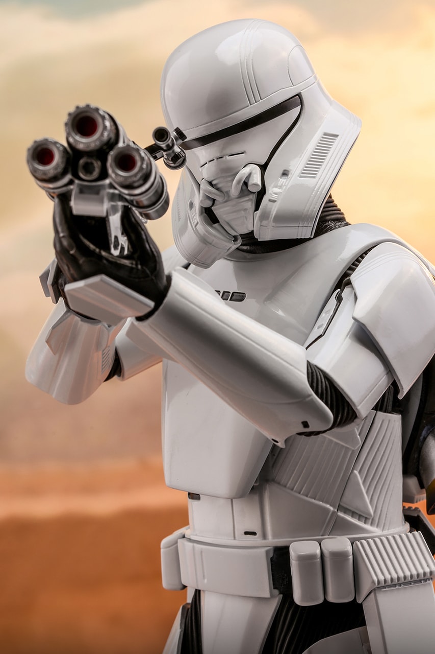 Hot Toys 'Star Wars: The Rise of Skywalker' 1/6th scale Jet Trooper Collectible Figure Toy Stormtrooper First Order Galactic Empire Release Information Closer Look MMS561