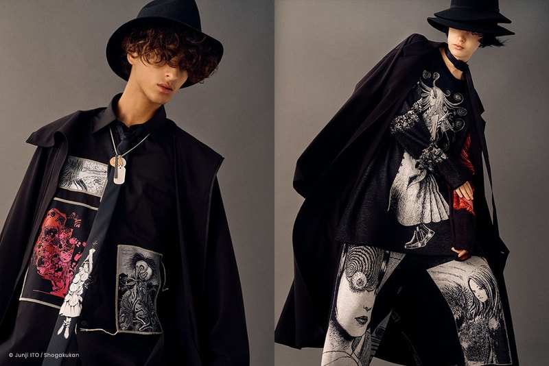 S’YTE Enlists Manga Artist Junji Ito For Upcoming Collaboration Fashion Art Manga Illustration Streetwear Luxury Japan