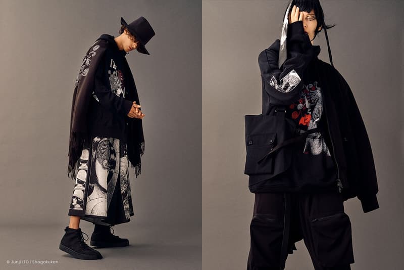 S’YTE Enlists Manga Artist Junji Ito For Upcoming Collaboration Fashion Art Manga Illustration Streetwear Luxury Japan