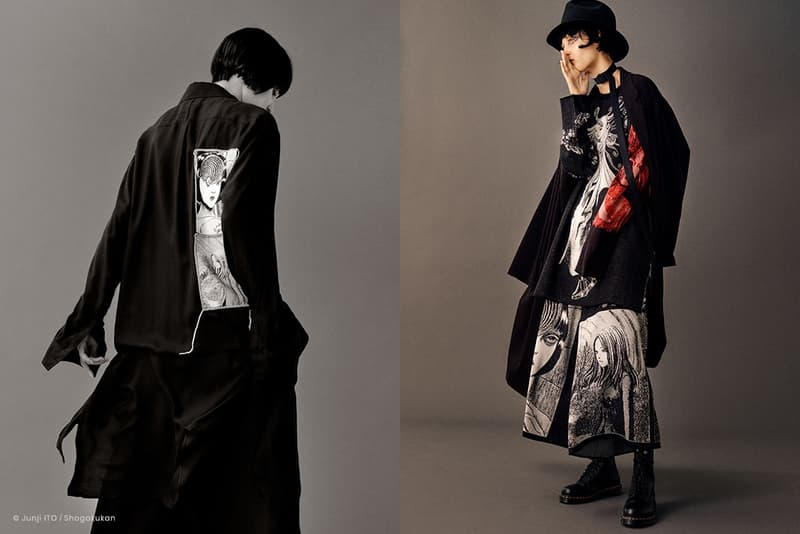 S’YTE Enlists Manga Artist Junji Ito For Upcoming Collaboration Fashion Art Manga Illustration Streetwear Luxury Japan