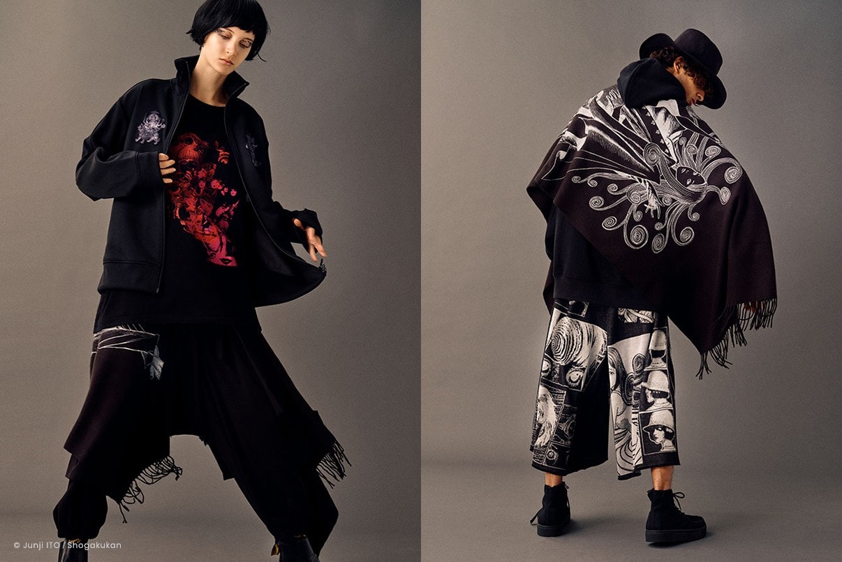 S’YTE Enlists Manga Artist Junji Ito For Upcoming Collaboration Fashion Art Manga Illustration Streetwear Luxury Japan