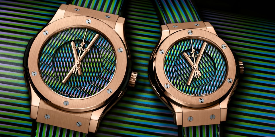 Hublot's Latest Classic Fusion Watch Pays Tribute to Artist Carlos Cruz-Diez