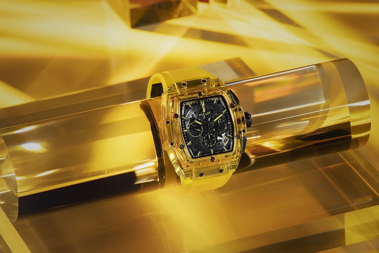 Hublot Breaks New Ground With Spirit of Big Bang Yellow Sapphire Watch