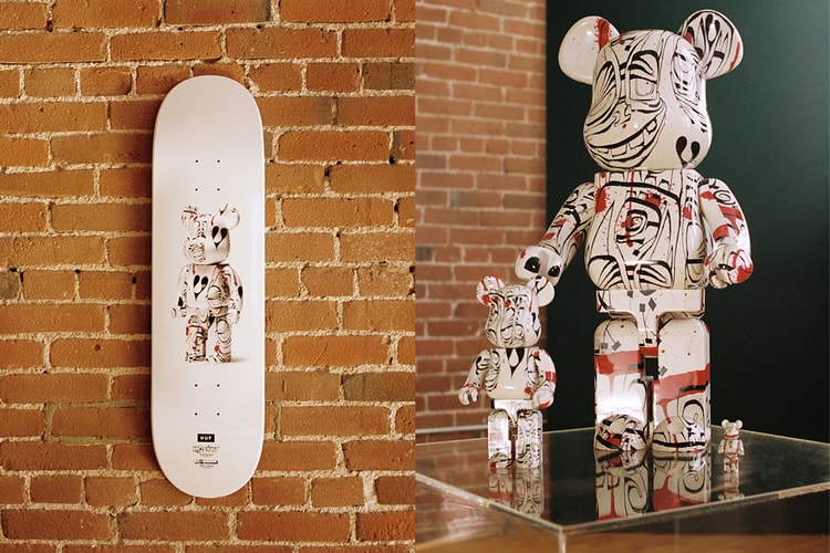HUF Teams With Artist Phil Frost and BE@RBRICK for Latest FW19 Collaboration