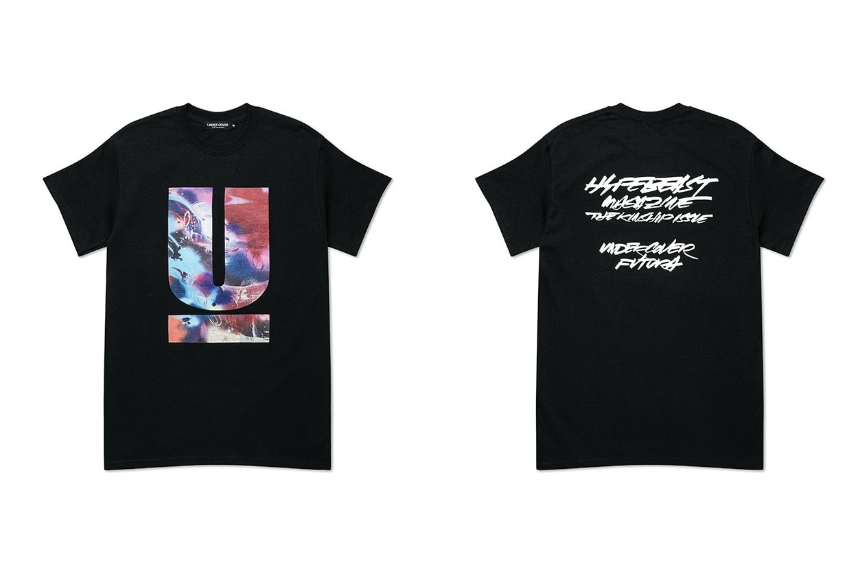 HYPEBEAST Magazine Issue 27: The Kinship Issue Futura UNDERCOVER T-Shirt Release info Date Buy Black White bedford Avenue
