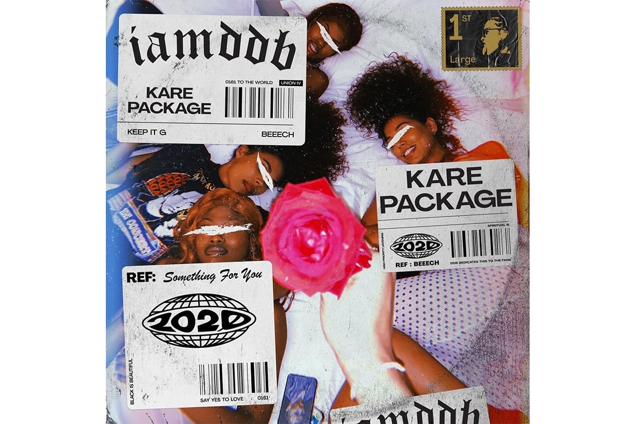 IAMDDB 'Kare Package' EP Stream R&B singer songwriter hip-hop listen now spotify apple music Union IV Recordings christmas bubble tea scare you sit back 