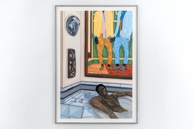 ICA Boston Major Work Acquisition Njideka Akunyili Crosby William Kentridge Toyin Ojih Odutola Tschabalala Self Paintings Film Installation