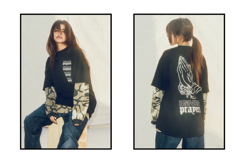 Ignored Prayers Fall/Winter 2019 Lookbook Info Hoodies Long Sleeves William Shakespeare James Baldwin White Green Blue Orange Synesthesia