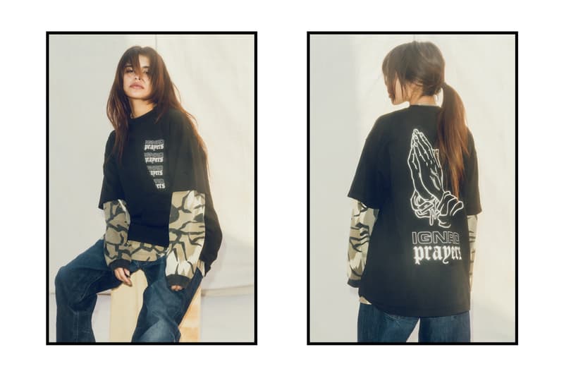 Ignored Prayers Fall/Winter 2019 Lookbook Info Hoodies Long Sleeves William Shakespeare James Baldwin White Green Blue Orange Synesthesia