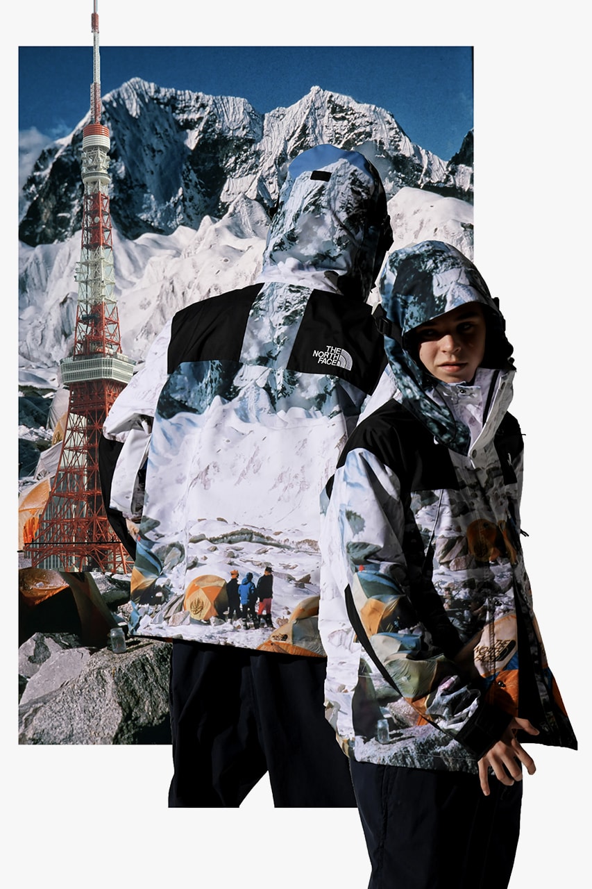 INVINCIBLE The North Face 2019 Capsule collection fall winter fw19 nuptse jacket denali mountain image 1987 Snowbird Everest Expedition sally mccoy Jimmy Wu taiwan the north face urban exploration