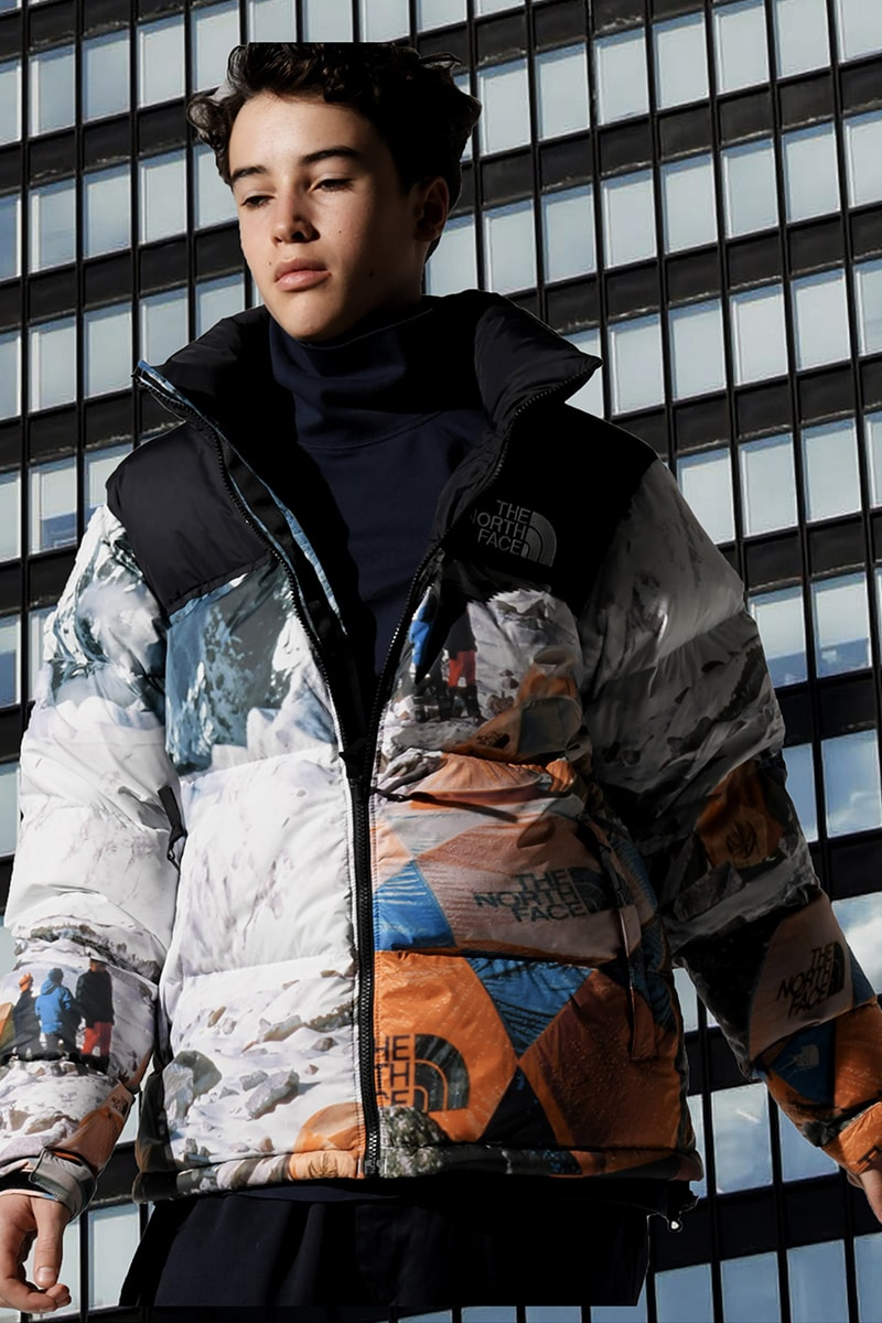 INVINCIBLE The North Face 2019 Capsule collection fall winter fw19 nuptse jacket denali mountain image 1987 Snowbird Everest Expedition sally mccoy Jimmy Wu taiwan the north face urban exploration