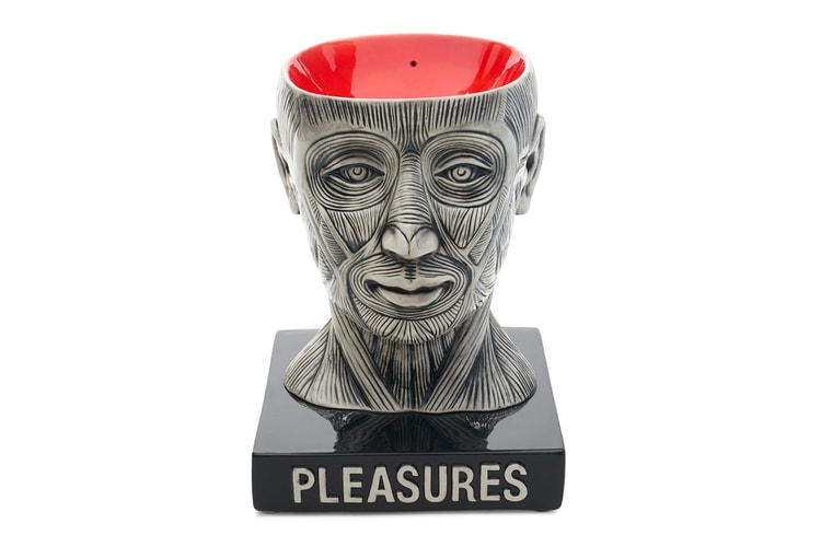 PLEASURES & IUTER's "Bowl Head" Incense Holder Focusses on the Anatomy of the Face