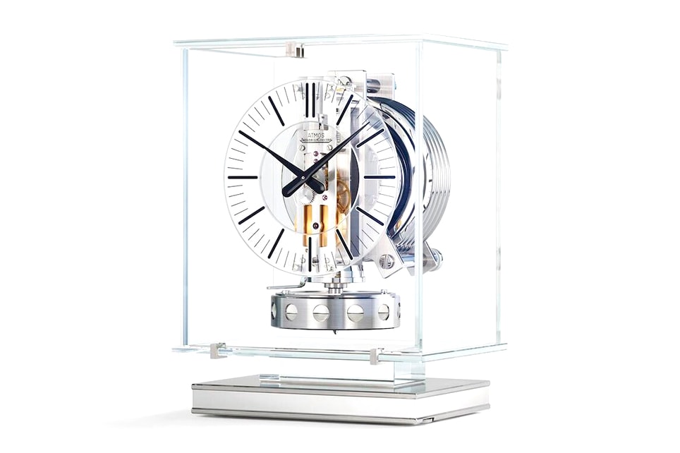 Jaeger-LeCoultre Transparent Atmos Clock Info Jean-Léon Reutter clocks home 