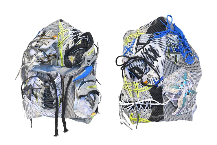 josé wong's Latest Mask Is Made from Upcycled Sneakers