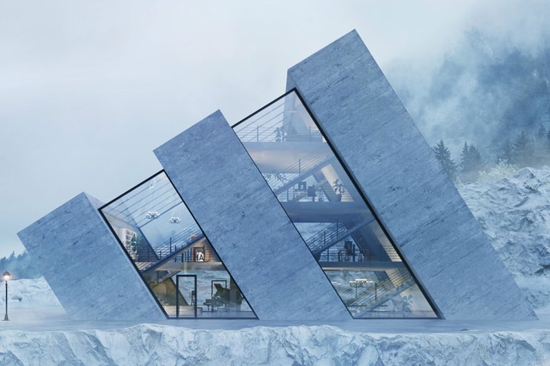 Karina Wiciak Wamhouse Studio Famous Logo House Series Concept Mitsubishi adidas Chrysler Renault Glass Concrete 