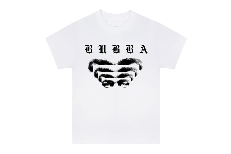 KAYTRANADA 'Bubba' Album Merchandise Liam MacRae Faysal Matin french canadian producer 99.9% sophomore lp electronic hip-hop t-shirts hooded sweatshirts black white 