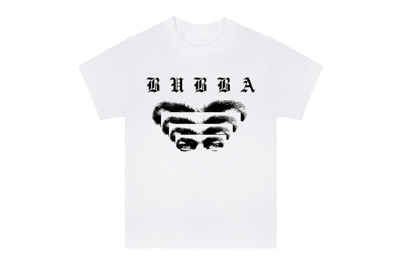 KAYTRANADA 'Bubba' Album Merchandise Liam MacRae Faysal Matin french canadian producer 99.9% sophomore lp electronic hip-hop t-shirts hooded sweatshirts black white