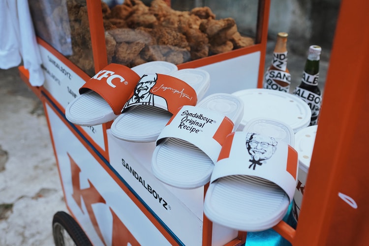 KFC & SANDALBOYZ Honor Indonesia, Fried Chicken & Colonel Sanders in Capsule Collection