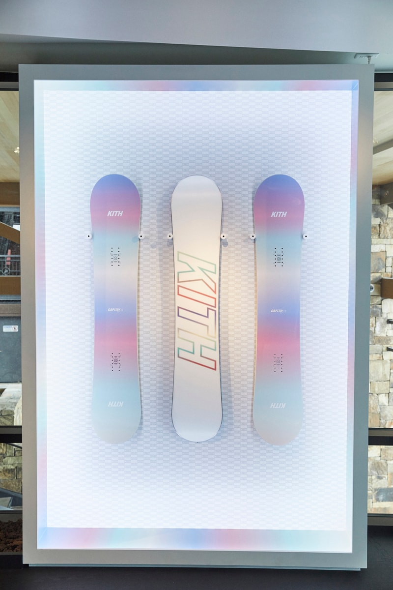 KITH Jackson Hole Pop-Up Store Info Jackson Collection adidas Terrex Oakley Bomber Ski Capita Ski Sets Goggles Helmets Puffer Jackets Sneakers Rainbow Snowboards 