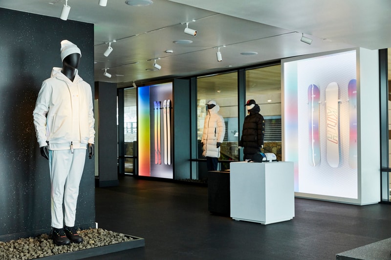 KITH Jackson Hole Pop-Up Store Info Jackson Collection adidas Terrex Oakley Bomber Ski Capita Ski Sets Goggles Helmets Puffer Jackets Sneakers Rainbow Snowboards 