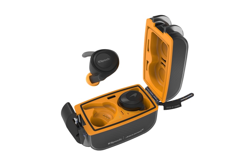 Klipsch Audio x McLaren Racing Headphone Series