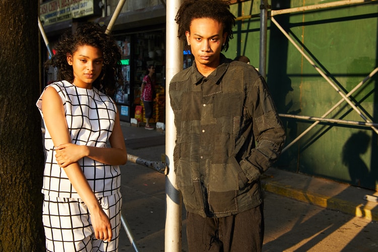 KUON SS20 Highlights Japanese Sakiori Weave and Boro Patchwork