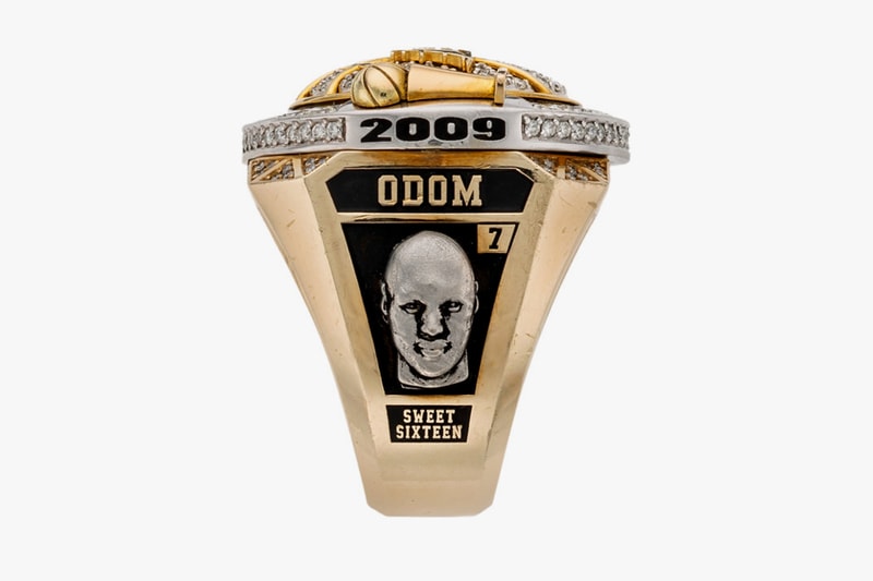 Lamar Odom NBA Lakers Championship Ring Auction Khloe Kardashian Heritage Auctions diamonds jewelry rings Los Angeles Lakers Rings Pave 2009 2010 NBA Finals 