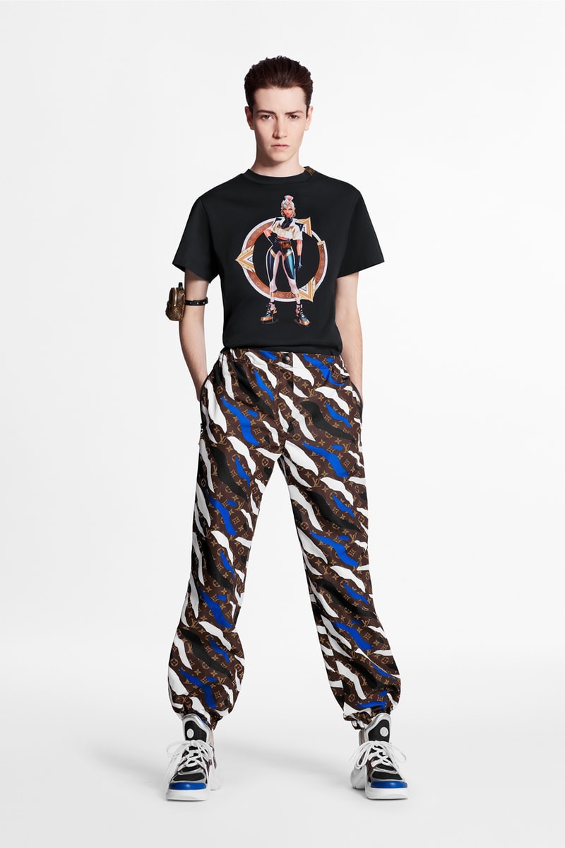 'League of Legends' x Louis Vuitton Apparel Collaboration collection lookbook womenswear menswear accessories bags archlight