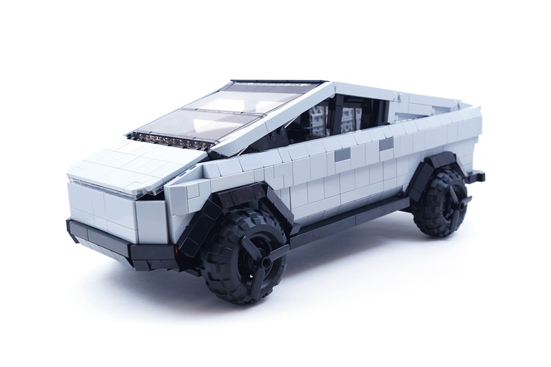 LEGO IDEAS tesla cybertruck model set fan brickinnick 
