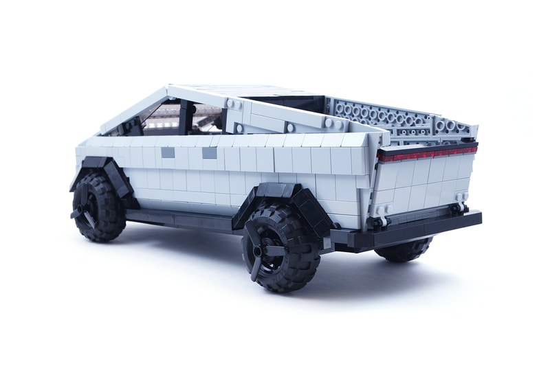 LEGO IDEAS tesla cybertruck model set fan brickinnick 