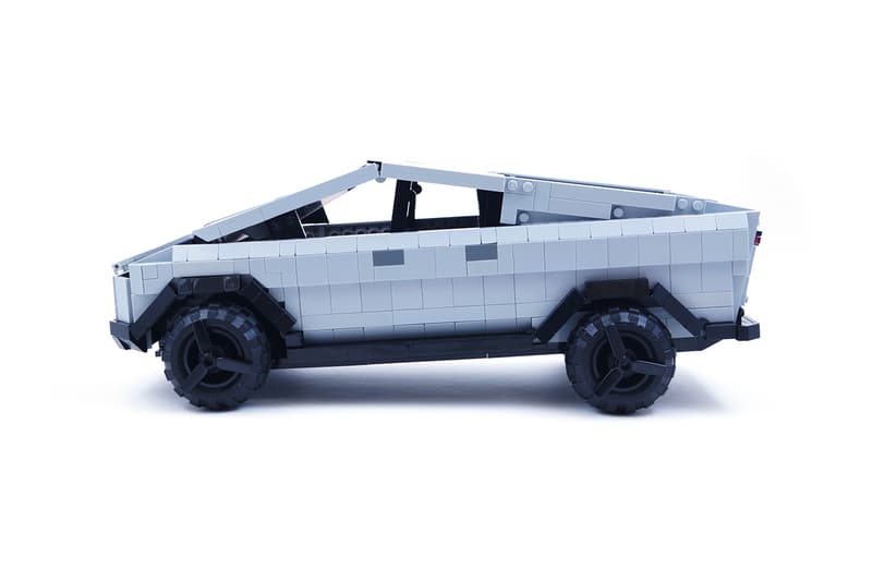 LEGO IDEAS tesla cybertruck model set fan brickinnick 