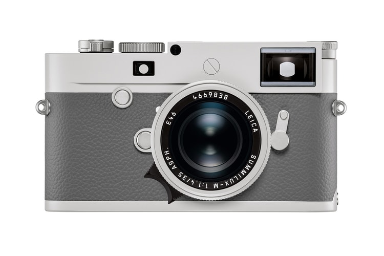 Leica's Latest Craft Is a Matte Grey, Leather-Wrapped M10-P "Ghost Edition" For HODINKEE