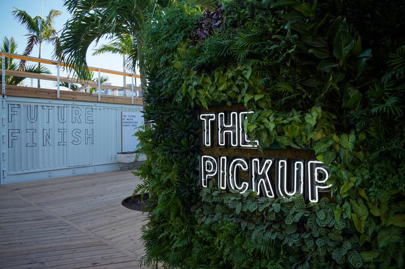 Levi's Haus Miami Pop-Up Customization Space Info Art Basel 2019 Design Studio with Future Finish Tailor Shop Jeans futura gianni lee shepard fairey collaboration