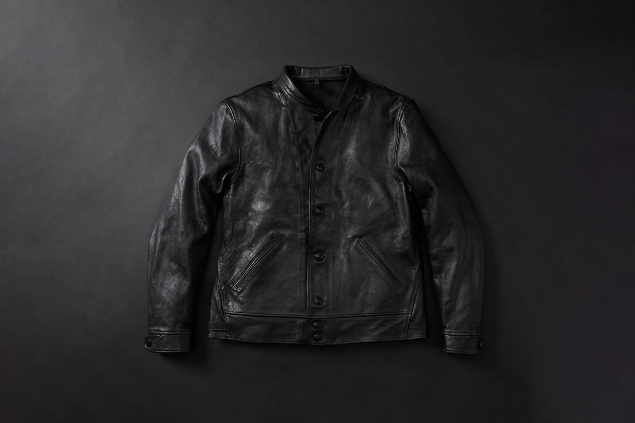 menlo cossack leather jacket