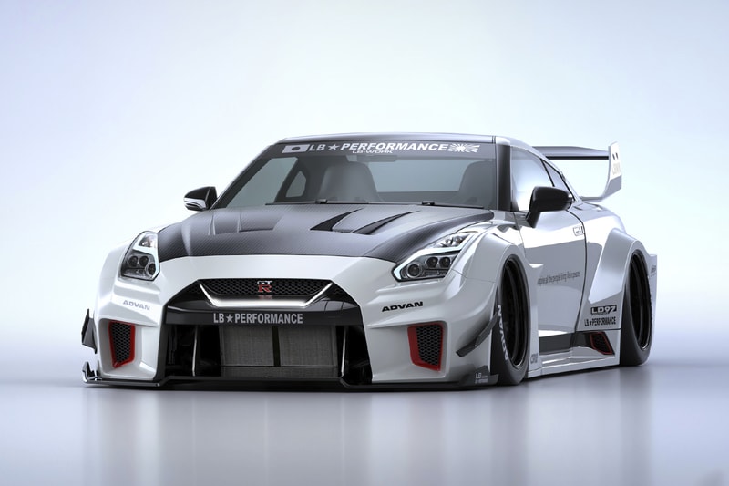 Liberty Walk LB-Silhouette Works GT 35GT-RR Info supercar Nissan Stance Widebody wide speed cars automotive GTR 