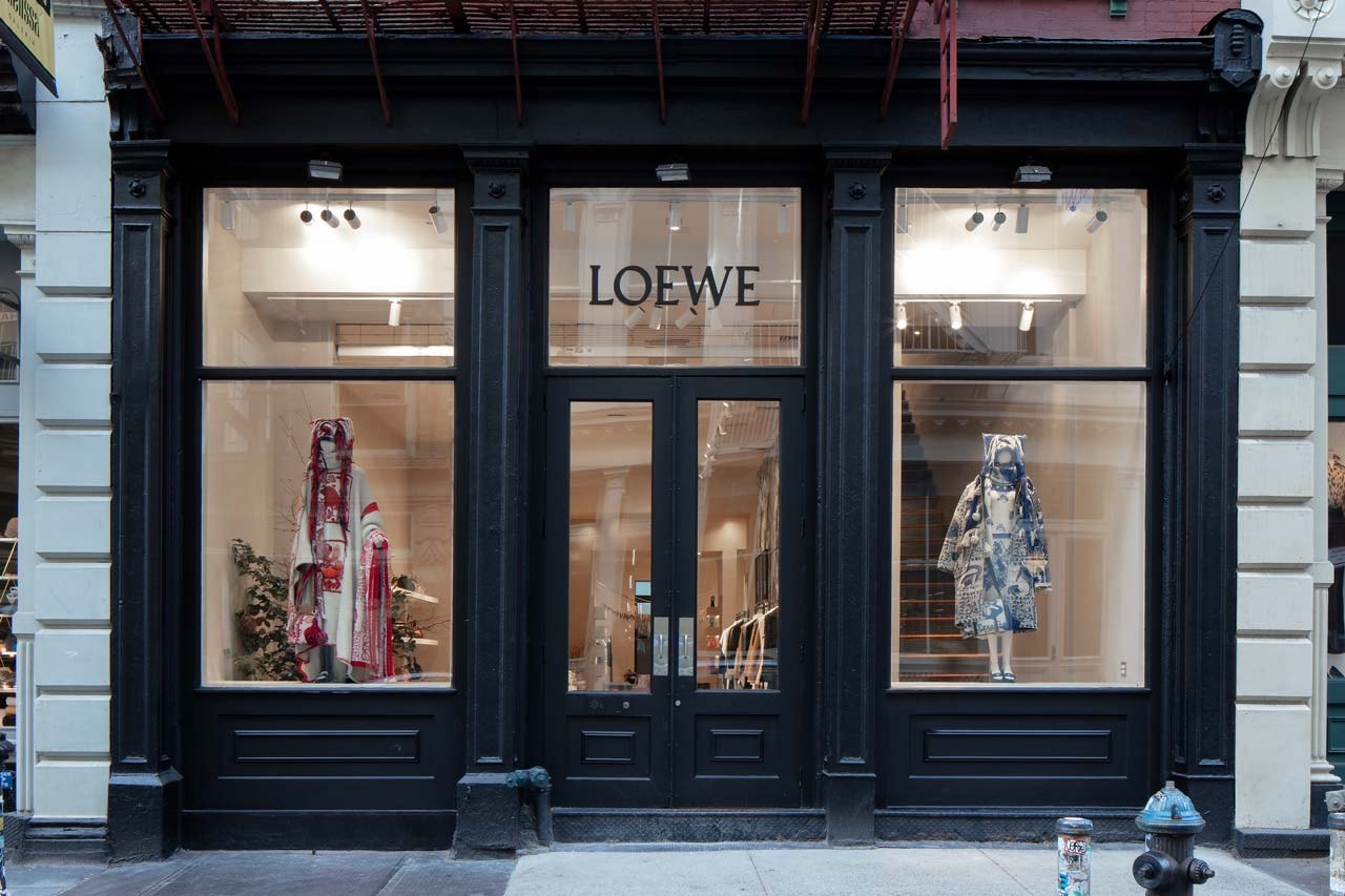 loewe store new york city soho opening images 