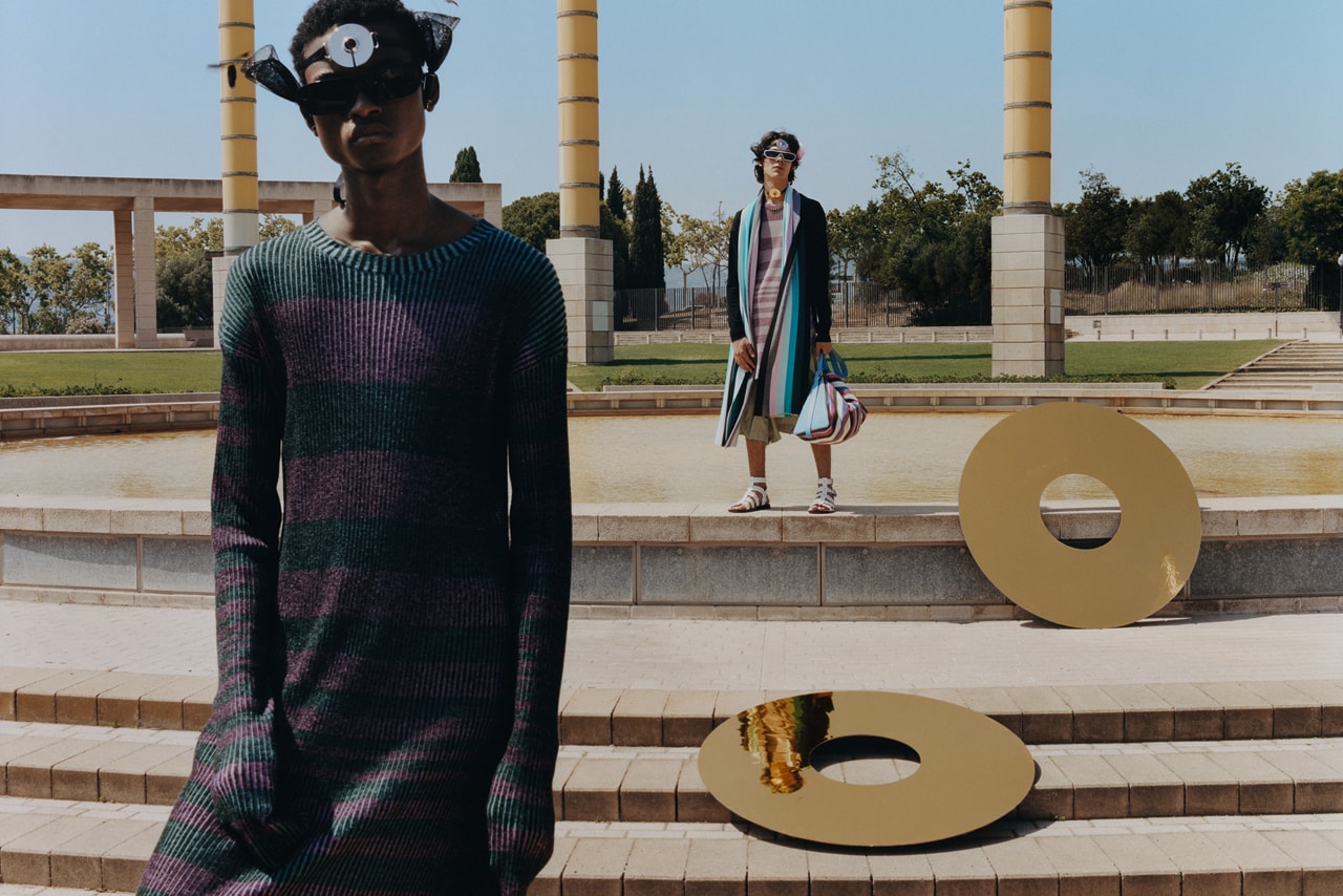 LOEWE Spring/Summer 2020 Publication Tyler Mitchell ss20 collection campaign odyssey barcelona olympic park