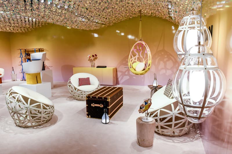 louis vuitton objets nomades design miami andrew kudless swell wave shelf art basel furniture collaboration florida