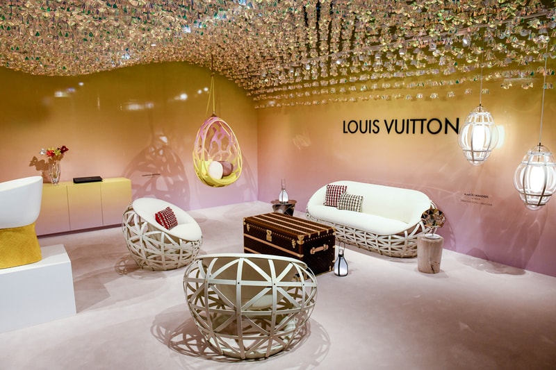 louis vuitton objets nomades design miami andrew kudless swell wave shelf art basel furniture collaboration florida