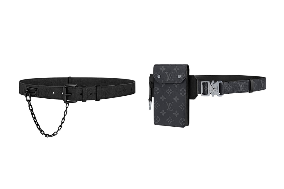 Louis Vuitton: City Exclusive Belts: Louis Vuitton Men's Collection By Virgil  Abloh Fall-Winter 2021 - Luxferity