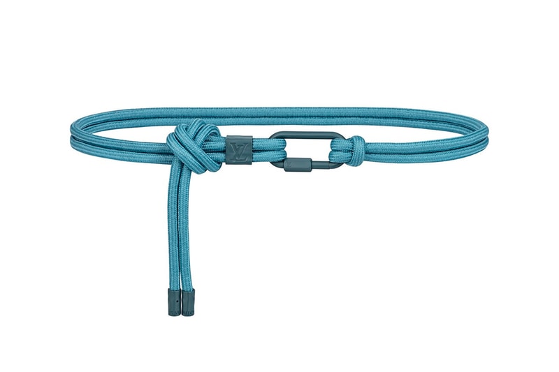 Louis Vuitton Virgil Abloh Designed Belt Collection Release Monogram Eclipse canvas buckle Pouch info Buy